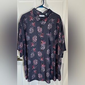 Dillard’s Caribbean Men’s Hawaiian Shirt 3X